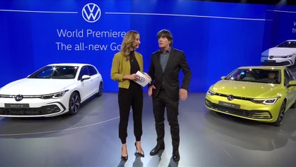 World premiere of the all-new Volkswagen Golf 8 - Joachim Löw
