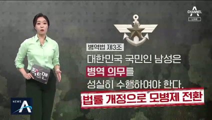 [팩트맨]‘모병제’ 도입…개헌 필요할까?