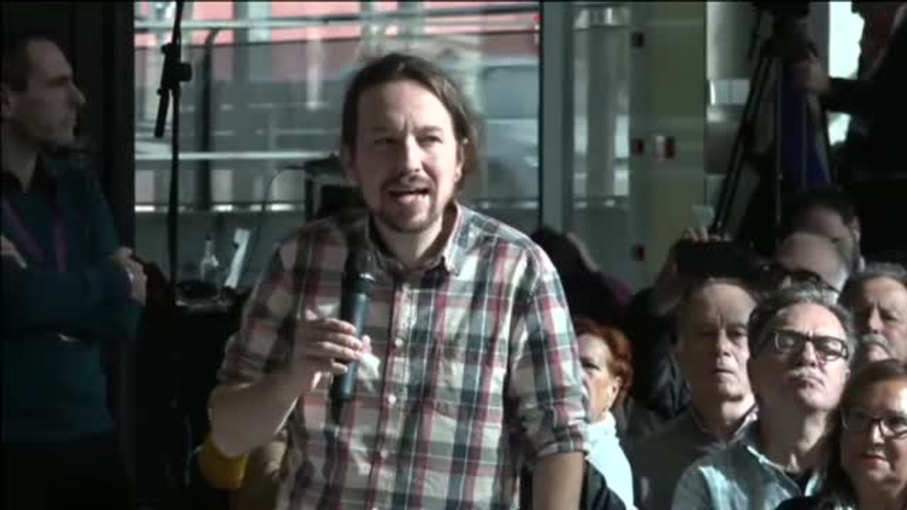 Iglesias pide el voto a los votantes de PNV y EH-Bildu para evitar la "recentralización"
