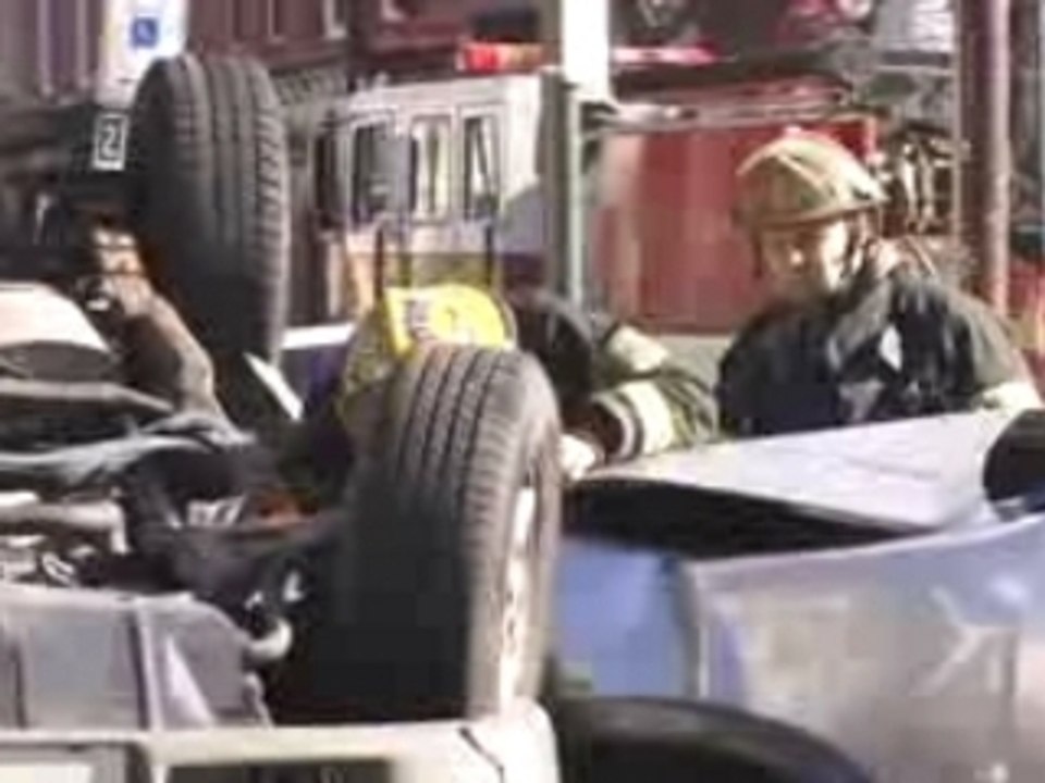 SUC Overturned after accident