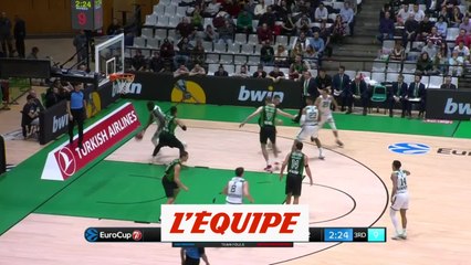 Le dunk de la journée pour Youssou Ndoye - Basket - Eurocoupe (H)