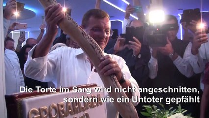 Serbische Bestatter feiern das Leben