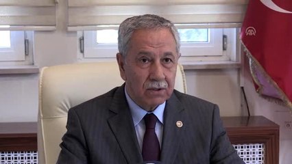 Arınç: "Yargı kararıyla beraat etmiş insanların terörist yaftasından kurtulması lazım"