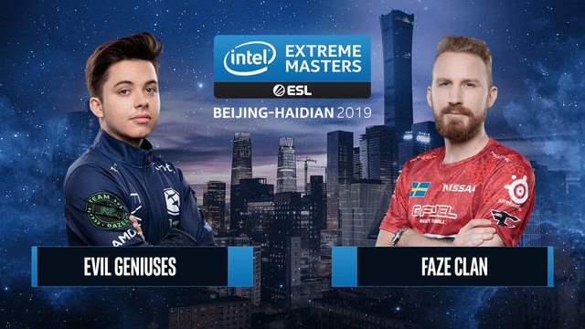 CSGO - Evil Geniuses vs. FaZe Clan [Nuke] Map 1 - Group B - IEM Beijing-Haidian 2019