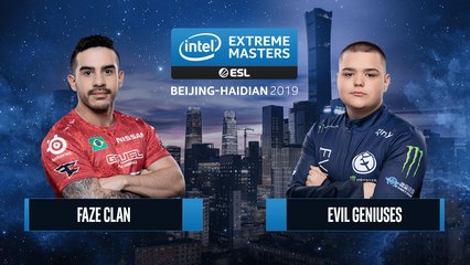 CSGO - Evil Geniuses vs. FaZe Clan [Dust2] Map 2 - Group B - IEM Beijing-Haidian 2019