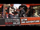 KTM 390 Adventure - nouveautés moto 2020 - EICMA 2019
