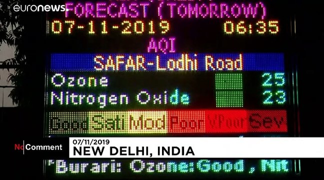 Смог в Нью-Дели не проходит