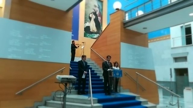 Ofrenda floral en recuerdo a José María Lidón, asesinado por ETA