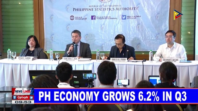 PH economy grows 6.2% in Q3