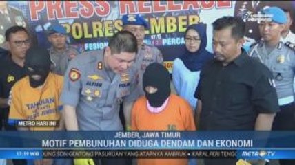 Anak dan Istri Jadi Tersangka Mayat Dicor di Jember