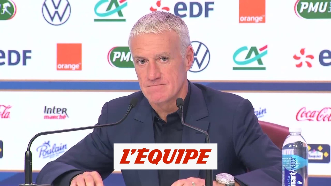 Deschamps «C'est un choix de revoir Benjamin Mendy» - Foot - Qualif. Euro - Bleus