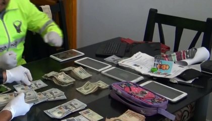 Pareja fue capturada luego de haber ingresado a la vivienda de un adulto mayor y haberle robado 18 mil dólares