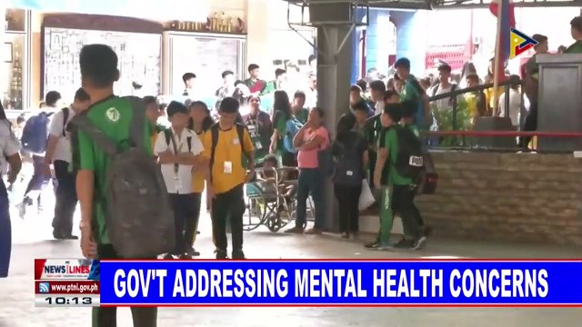 Government addressing mental health concerns