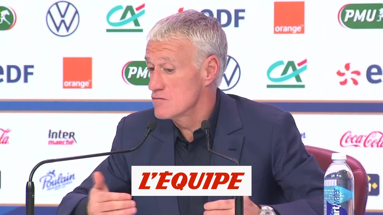 Deschamps s'estime «en droit d'attendre plus» de la part de Dembélé - Foot - Qualif. Euro - Bleus