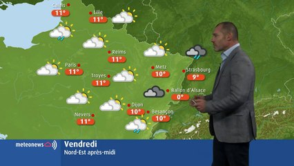 La météo du vendredi 8 novembre en Lorraine et Franche-Comté