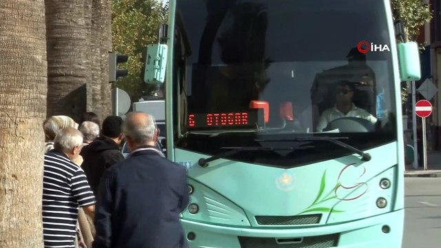 Manisa'da duyarlı şoförden 'insanlık ölmemiş' dedirten hareket