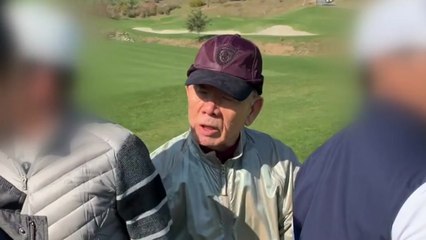 [영상] 골프 즐기는 전두환 포착 "광주랑 상관없어" / YTN