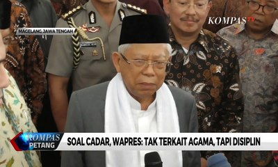 Larangan Cadar dan Celana Cingkrang, Wapres: Tak Terkait Agama, tapi Disiplin