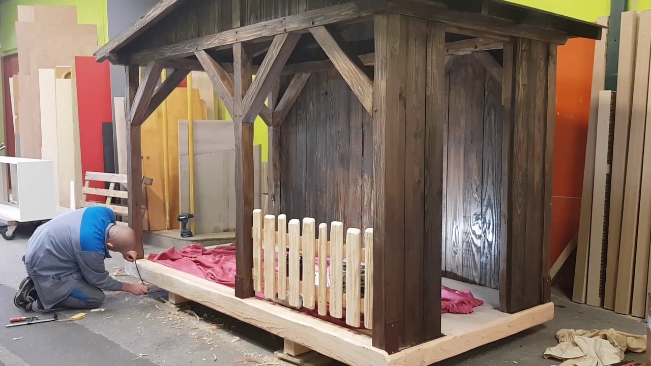 Mulhouse : la crèche du marché de Noël