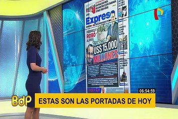 Revisa las principales portadas de diarios locales este jueves 7 de noviembre