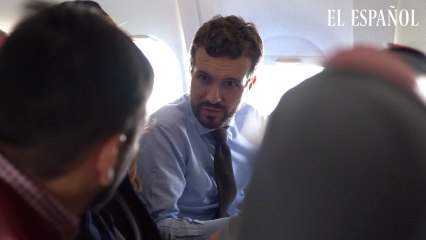 Un día de campaña con Pablo Casado