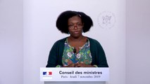 Compte rendu du Conseil des ministres du 7 novembre 2019