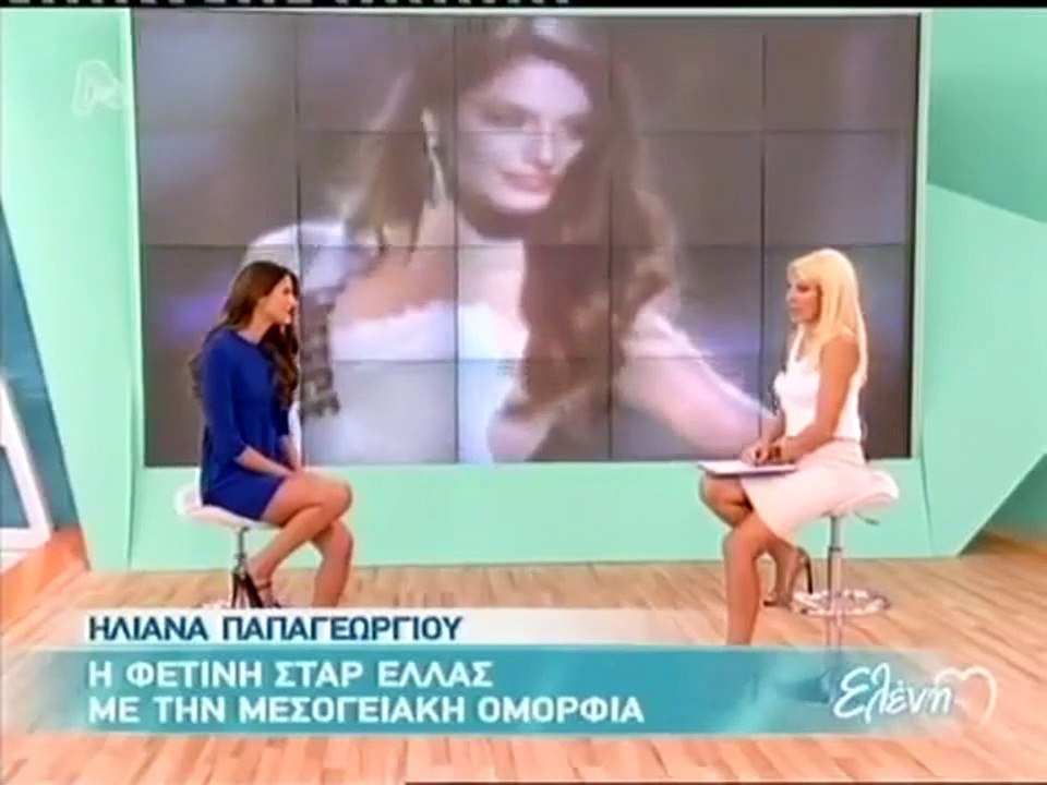 Δείτε την Ηλιάνα Παπαγεωργίου στην πρώτη τηλεοπ...