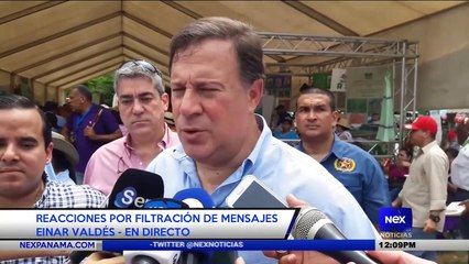 Reacciones por filtración de mensajes - Nex Noticias