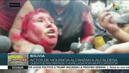 Bolivia: mujeres condenan violencia racista y misógina de opositores