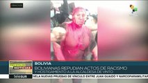 Bolivianas repudian actos de racismo y violencia a alcaldesa de Vinto
