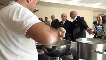 De Luca ad Agerola per il anno accademico del Campus Principe di Napoli (07.11.19)