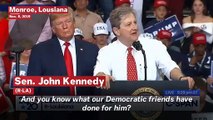 GOP Sen. John Kennedy Insults Pelosi During Trump Rally: 'It Must Suck To Be That Dumb'