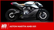 1ère moto Aston Martin AMB 001 au salon de Milan 2019