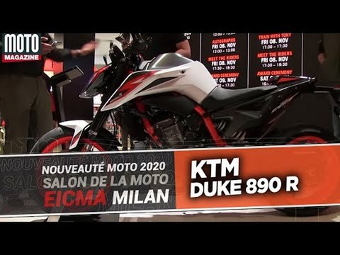 KTM DUKE 890 R - Nouveautés moto 2020 - EICMA 2019
