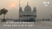 Sikhs await opening of corridor to sacred shrine in Pakistan