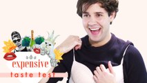 David Dobrik Does the Grossest Thing With Gum | Expensive Taste Test | Cosmopolitan