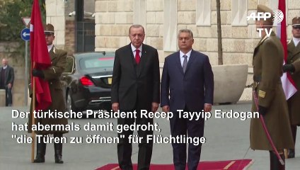 Erdogan droht abermals mit "Öffnung der Türen" für Flüchtlinge