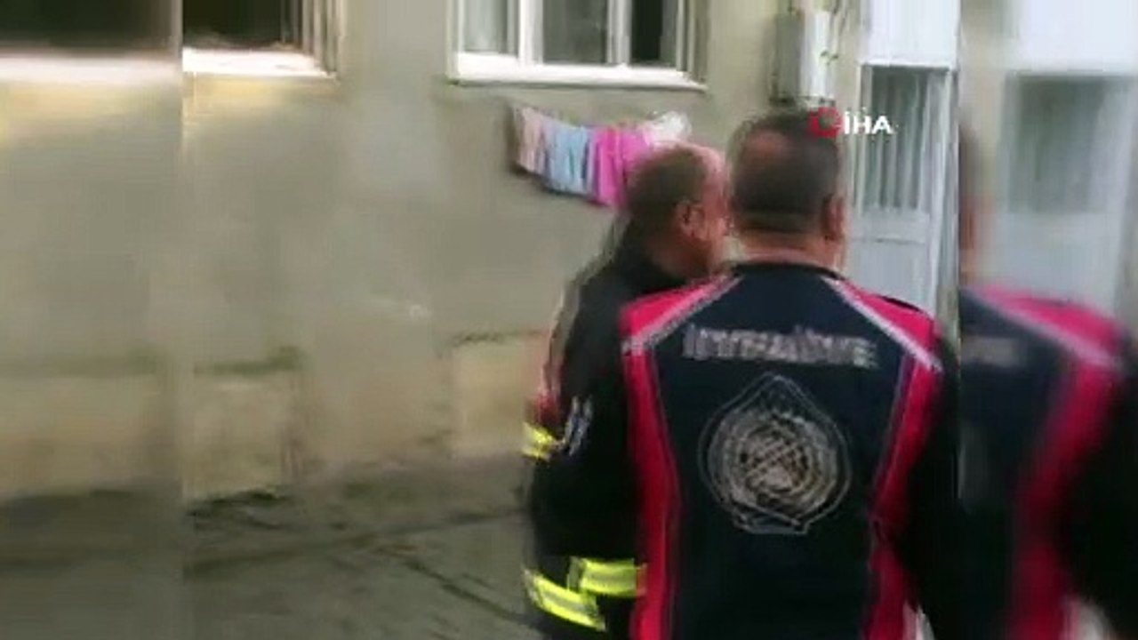Amasya’da ev yangını