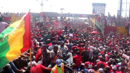 Marche contre le troisième mandat:  les images fortes de la mobilisation