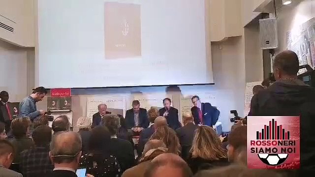 Franco Baresi alla presentazione del Libro Sempre Milan