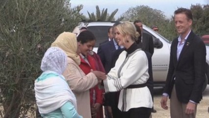 Ivanka Trump se reúne con mujeres del mundo rural en su visita a Marruecos