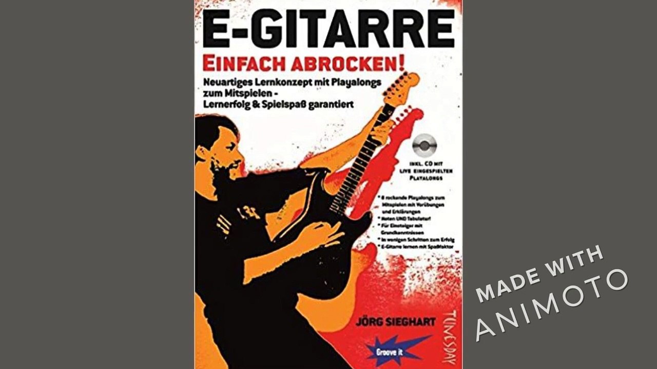 Die Besten E-Gitarren Lehrbücher