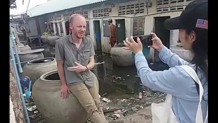 Cambodge - Nicolas Van Nuffel, président de la Coalition climat et responsable du département Plaidoyer au CNCD (1)