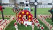 WWII veterans plant tributes to fallen comrades at the Field of Remembrance at Westminster Abbey