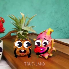 La routine du lundi des fruits drôles – TRUC-LAND