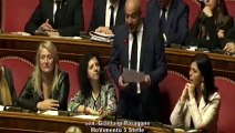 Ex Ilva, l' intervento scatenato di Gianluigi Paragone al Senato - 7.11.19