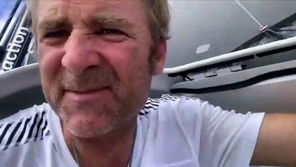 A bord d'Apivia Transat Jacques Vabre