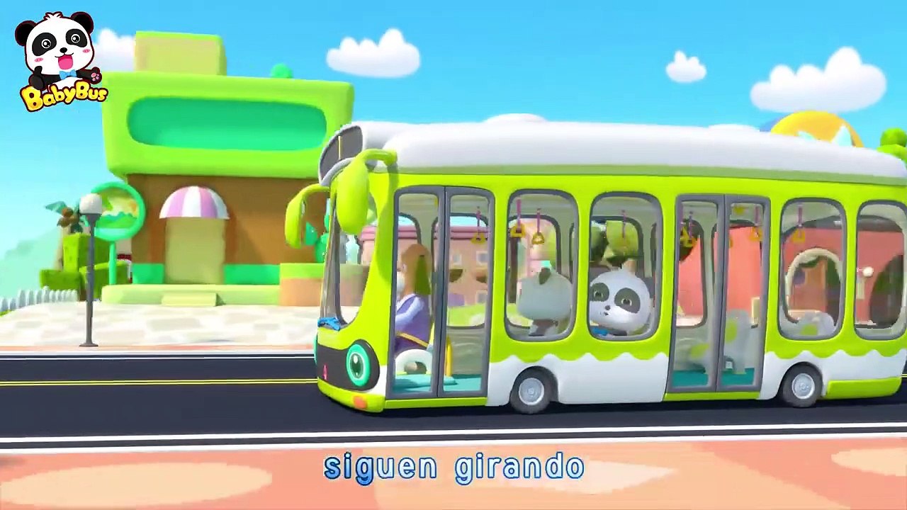 El Tiempo Fuera del Autobús | Canción Infantil | Las Ruedas del Autobús | BabyBus