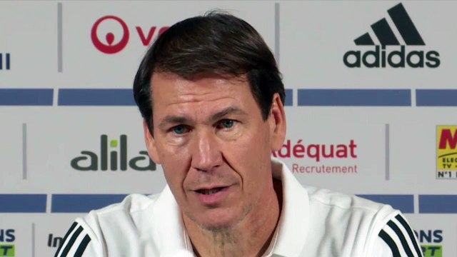 Football - Ligue 1 - Rudi Garcia en conférence de presse avant OM-OL