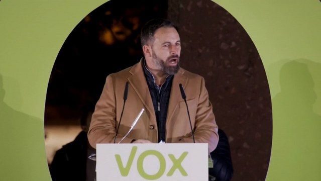 Abascal contra los medios sicarios : Son los responsables de las agresiones contra Vox